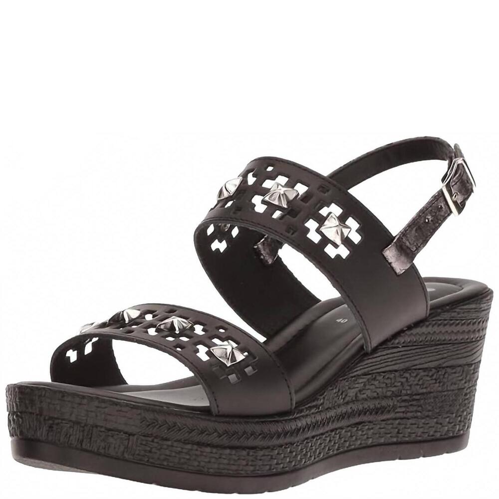 NEW SPRING STEP SHOES women's malhun wedge sandals in black